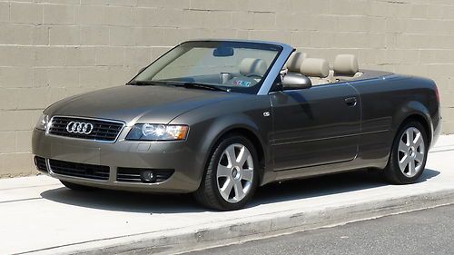 Beautiful 2005 audi a4 cabriolet convertible automatic.. 93,921 miles