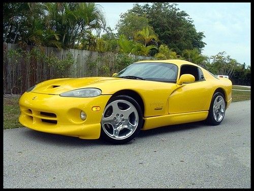 2001 dodge viper gts w/hennessey 600 package