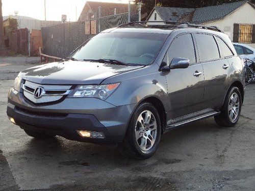 2008 acura mdx tech package damaged salvage runs! good cooling low miles l@@k!!