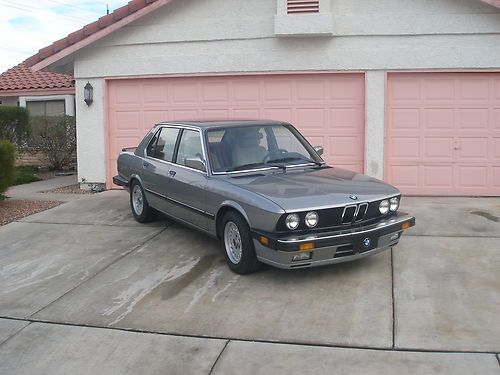 1988 bmw 535is  5 speed manual trans, 1 owner, low miles, original &amp; immaculate
