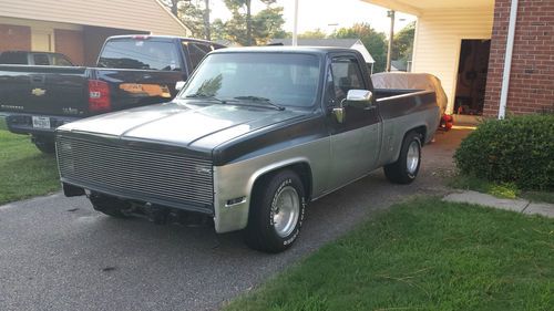 87 chevy has been lowered, has a 454bb (not original)