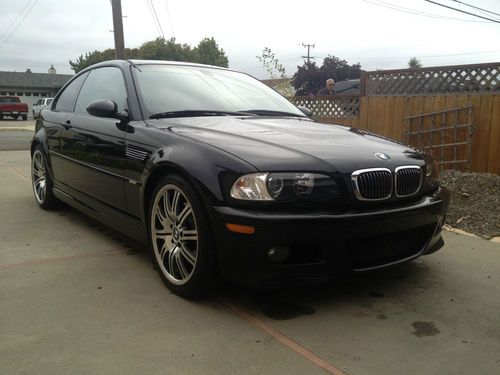 2004 bmw m3 coupe, smg, black on black, 19in rims, loaded, only 87k miles!!!