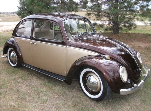 1965 vw beetle - root bier - pan off resto / custom