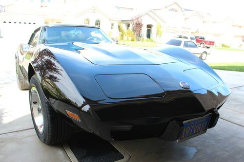 No reserve!    1976 chevrolet corvette stingray t-top coupe  well maintained