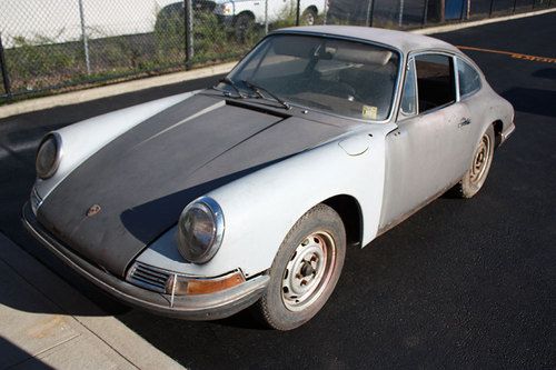 1965 porsche 911 w/ kardex documented factory replacement 1968 911s motor