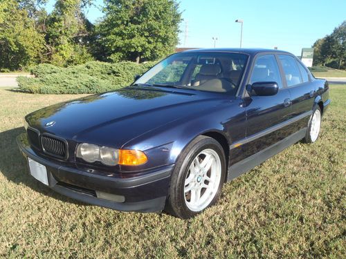 Bmw 740i 1999 clean runs and drives silky smooth engine m rims charity donation
