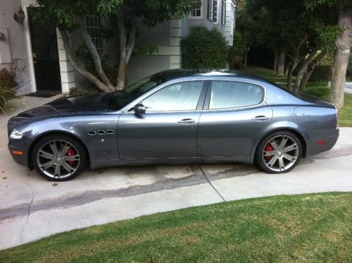 2008 maserati quattroporte gts automatic with only 12.5k miles