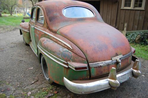 1946 mercury deluxe 8 coupe rat rod hot rod restoration project or parts car