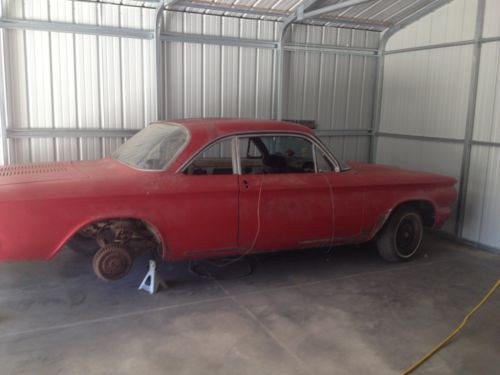 1964 chevy corvair monza 900 coupe with tons of parts, engines, trannies and etc