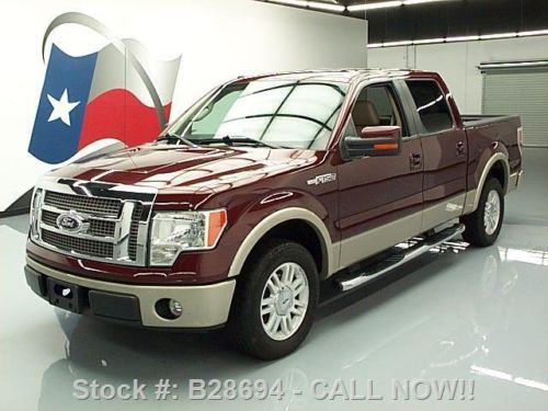 2009 ford f-150 lariat supercrew rear cam htd seats 68k texas direct auto