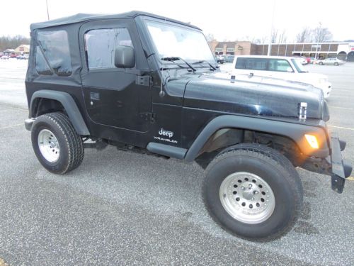2004 jeep wrangler tj 4x4 new top,new battery, new clutch, no rust, nice