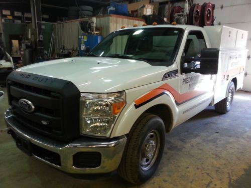 2011 ford f-250 mechanics service truck, 2 prod. lube skid, grease, waste oil