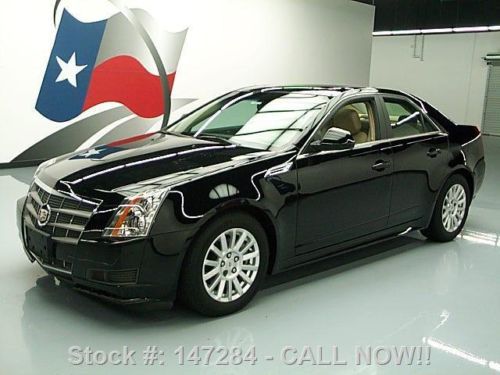 2010 cadillac cts luxury pano sunroof htd leather 13k! texas direct auto