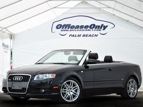 Convertible leather heated seats cruise control cd player off lease only