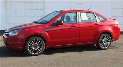 11 ses red clean carfax automatic sporty