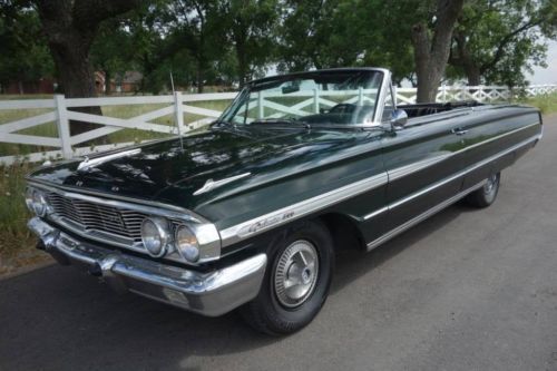 1964 ford galaxie 500 xl convertible 352 3-speed classic fomoco ragtop - video