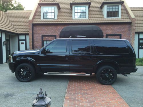 2001 ford excursion limited executive limo conversion