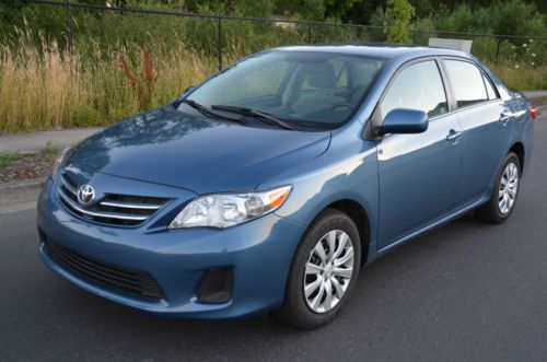2013 toyota corolla le 4cyl automatic only 6k miles bluetooth, power everything