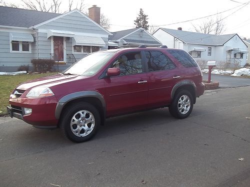 2002 acura mdx touring - awd- 1 owner - loaded leather - navi - sunroof must see