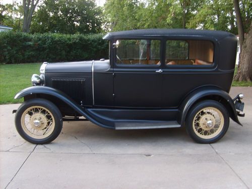 `1931 ford model a tudor sedan (old school hot rod)