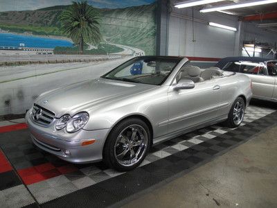 2005 mercedes clk 320 cabriolet..outstanding..100% carfax !!!