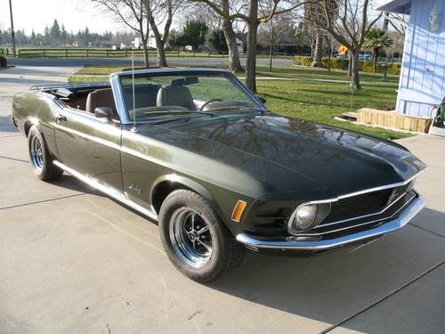 1970 ford mustang convertible 302 4 speed very original throughout