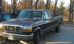 1993 ford f-250 xlt extended cab pickup 2-door 7.3l