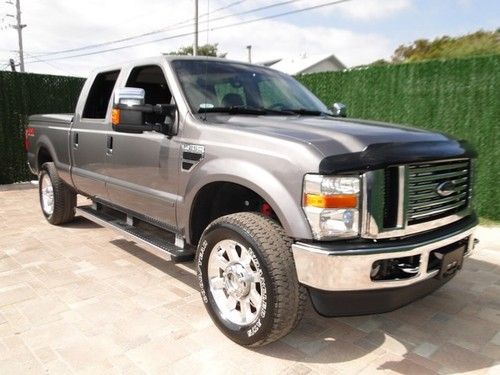 2009 ford f-250 sd lariat cc 1 owner nav lthr sunroof backup cam! automatic 4-do