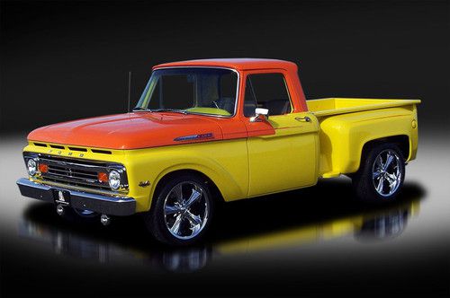 1962 ford f-100 custom pickup. "wild fire". $80k invested! high end build. wow!!