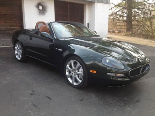 Maserati spyder. stunning color combo! immaculate.** clean carfax.** low reserve