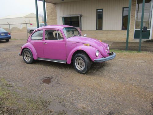 1970 volkswagon beetle  ( would make a good fixer upper)