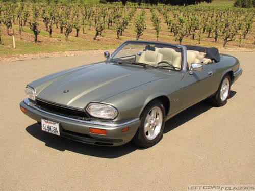 1995 jaguar xjs convertible immaculate dealer serviced since new! --beautiful--