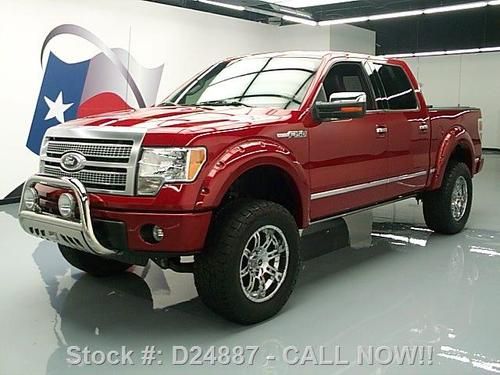 2010 ford f-150 platinum lifted sunroof nav dvd ps2 36k texas direct auto