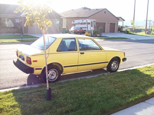 1982 toyota tercel std sedan 2-door 1.5l