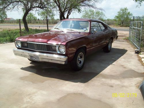 1976 plymouth duster sport coupe factory 4 speed