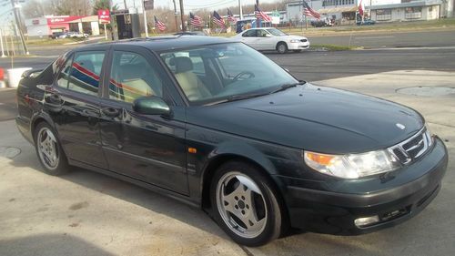 2000 saab 9-5 aero...title issue...for parts, or resale--no reserve--please read