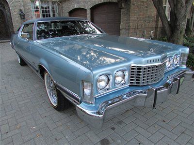 1973 ford thunderbird coupe only 3,378 original miles stunning show car!!!