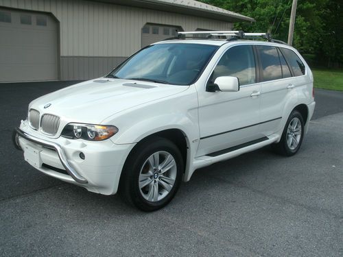 Unique custom 2004 bmw x5 4.4l v8 awd 1 owner like new!! one of a kind!! loaded!