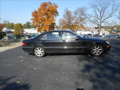 Fantastic car 2004 mercedes-benz s500 4matic drive like a royalty absolute aucti
