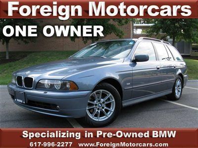 2003 bmw 525it wagon 79k one owner, every record since new, fully serviced