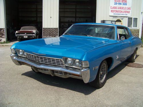 Freshly restored 1968 chevrolet impala coupe!