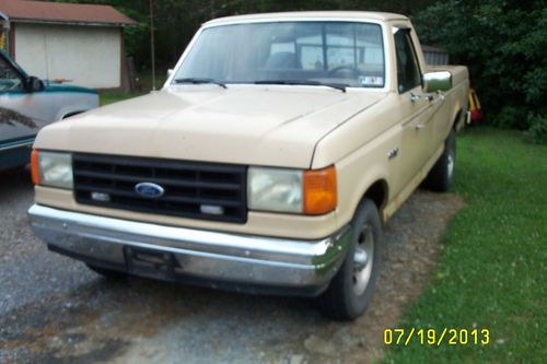 1987 ford f150 5.0l 2wd 4 speed posi parts truck project