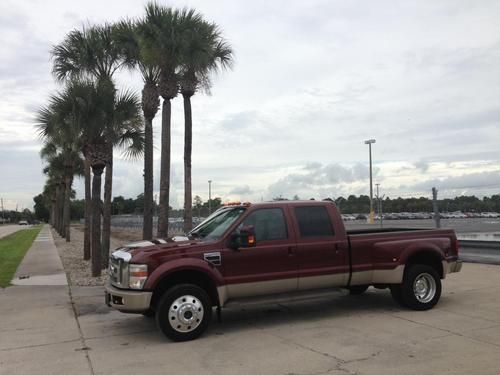 F-450 - king ranch - crew cab - dually 6.4l turbo powerstroke diesel no reserve