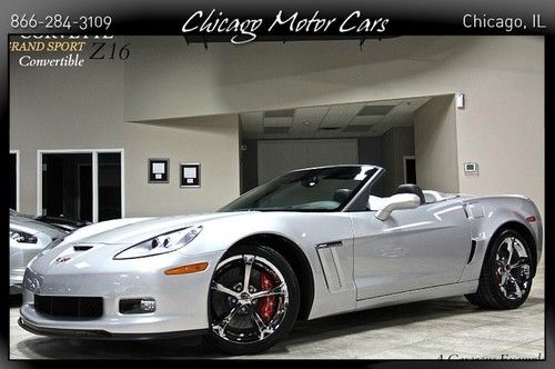 2012 chevrolet corvette grand sport convertible only 846 miles! as-new condition