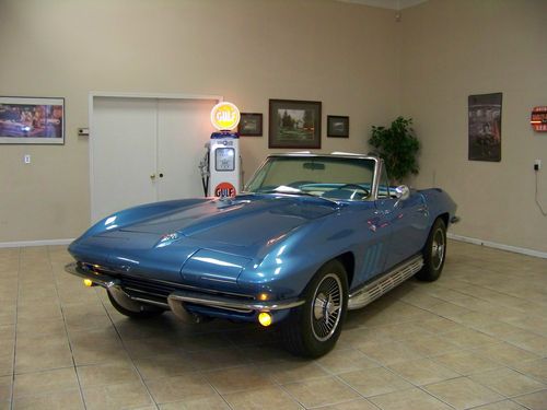 65 corvette 327/365 4 speed a/c conv must see!!