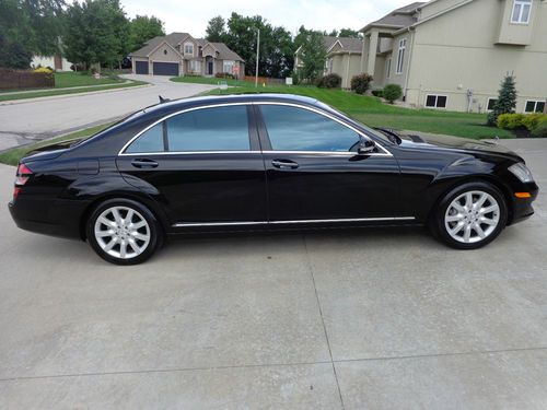 2007 mercedes benz s550 69k miles black on tan heated/cooled seats navigation