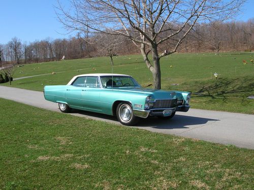 1968 cadillac sdn deville, 70400 miles 2 owners, uncle, nephew.ex cond,air,tires