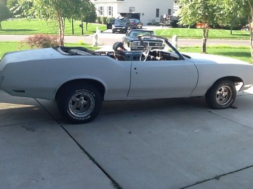 !972 oldsmobile 442 convertible project car