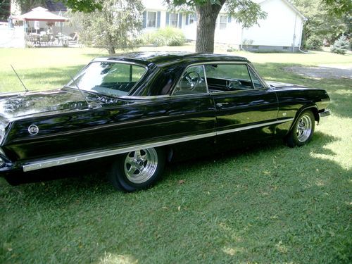 1963 chevrolet impala base hardtop 2-door 5.3l black super sport