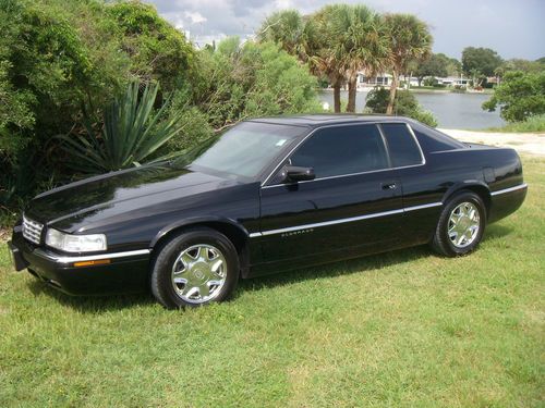 Cadillac eldorado coupe*** one owner**** low low miles**** black on black***